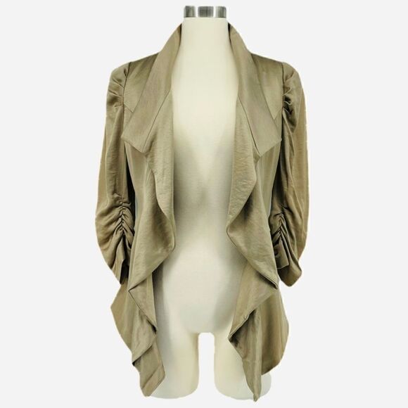 bebe Ponte Waterfall Jacket Blazer - Picture 1 of 10